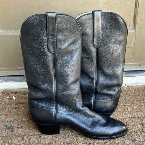 Vintage Falconhead Deer Skin Cowboy Boots See Photos and Measurements for Sizing main image 12